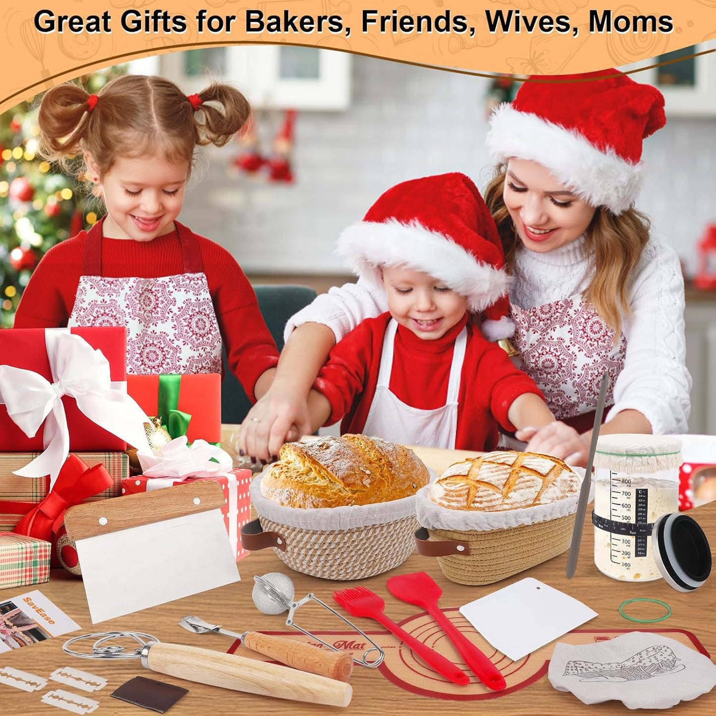 ✨【29 PCS】 sourdough starter kit