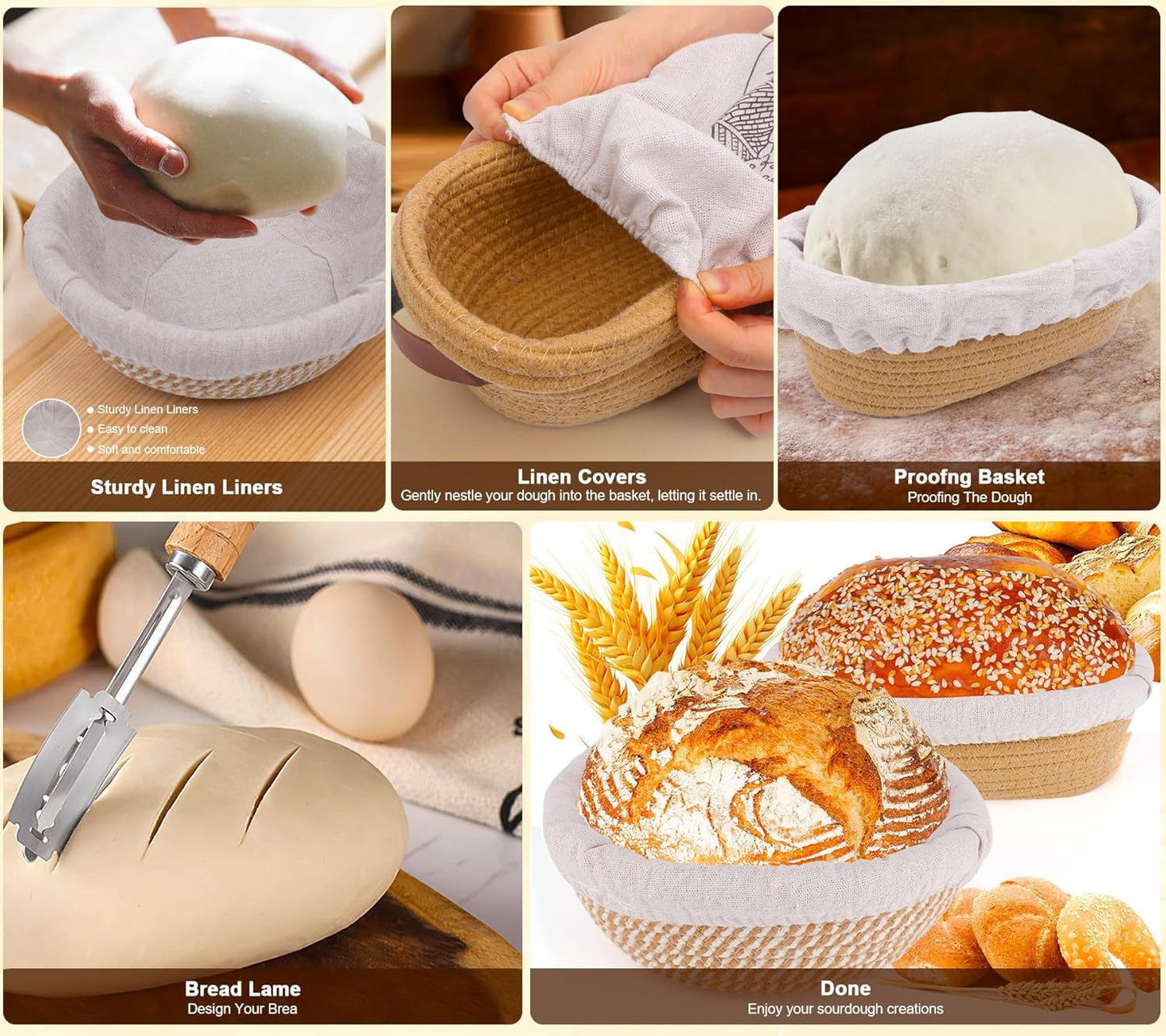 ✨【29 PCS】 sourdough starter kit