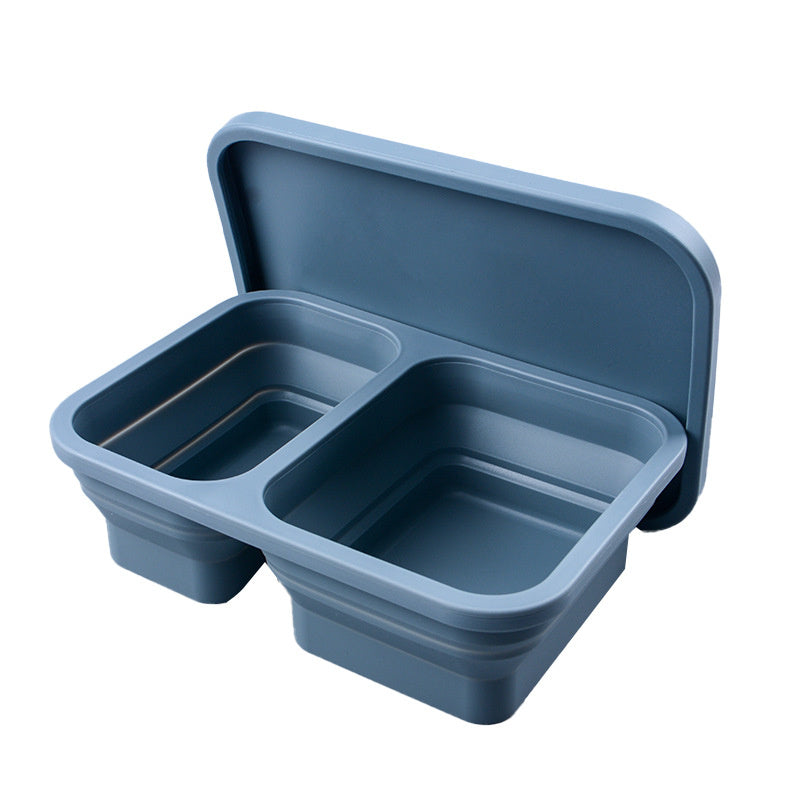Reusable Pizza Storage Container with Microwavable Serving Trays - Adjustable Pizza Slice Container to Organize & Save Space - BPA Free, Microwave, & Dishwasher Safe