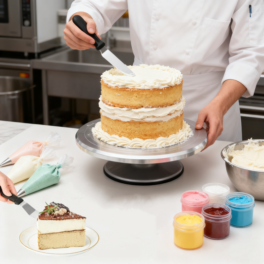 🍰🎂【4pcs】 Cake Spatulas, 6/8/10/12 Inches