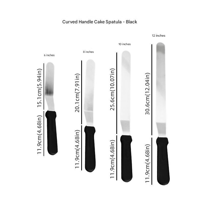 🍰🎂【4pcs】 Cake Spatulas, 6/8/10/12 Inches