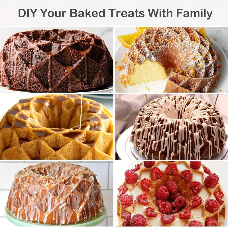 【46Pieces】Silicone Bakeware Set, Non-Stick Kitchen Oven Baking Pans