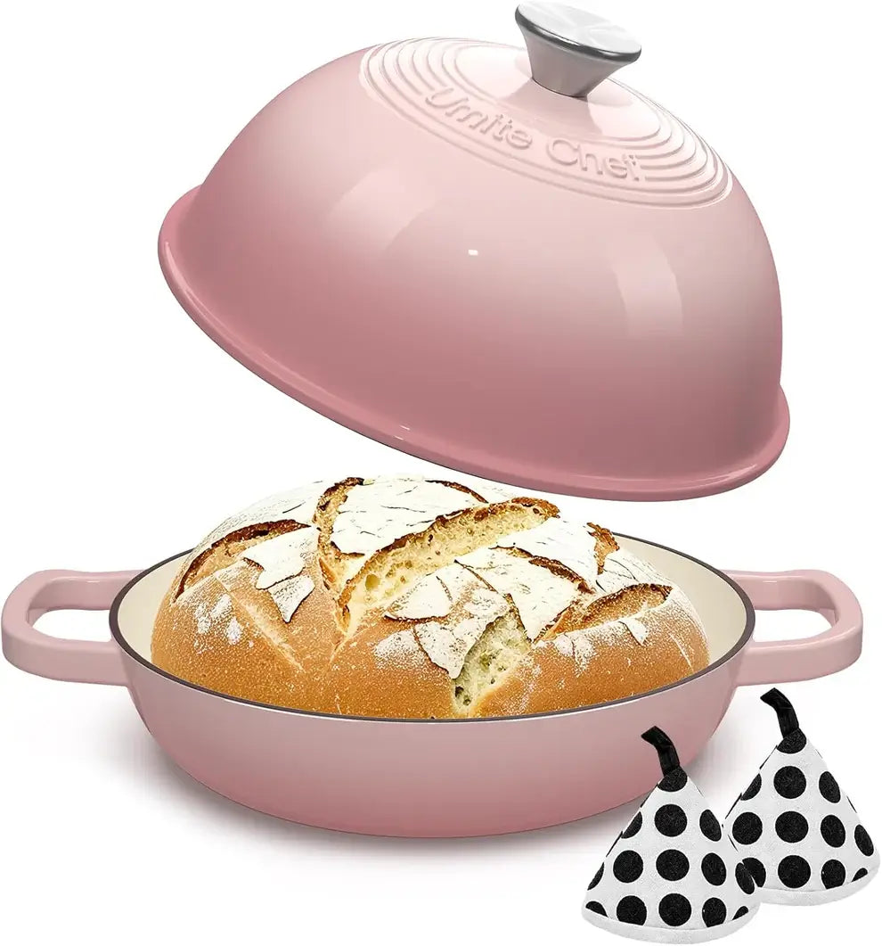 🌭🥪🍞Enameled cast iron bread pan for sourdough bread baking