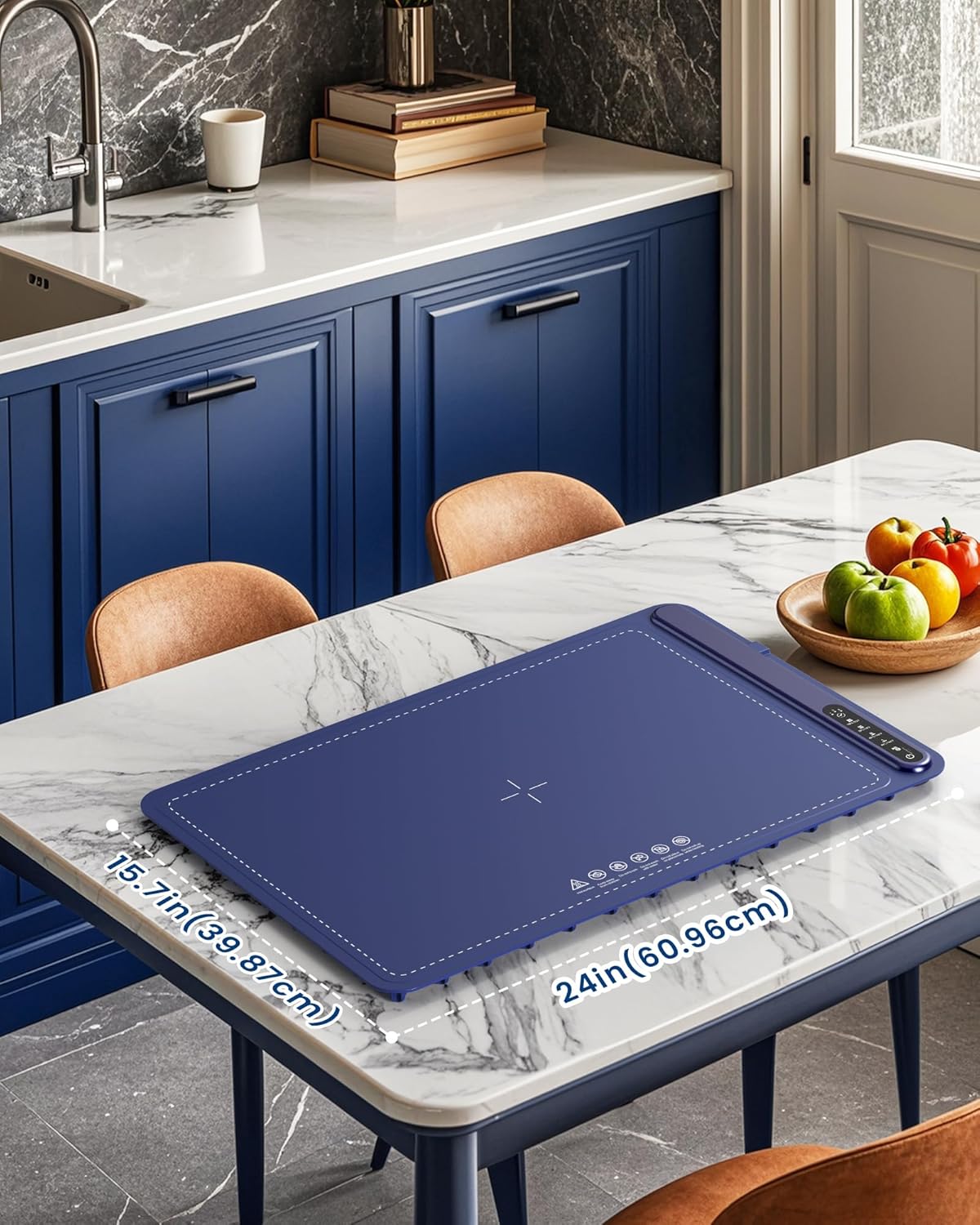 🏡Household foldable smart silicone warming plate