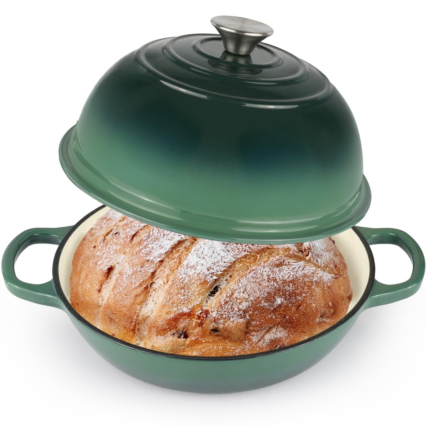 🌭🥪🍞Enameled cast iron bread pan for sourdough bread baking